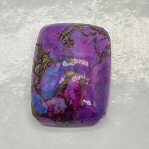 Purple Turquoise Cabochon Loose Stone